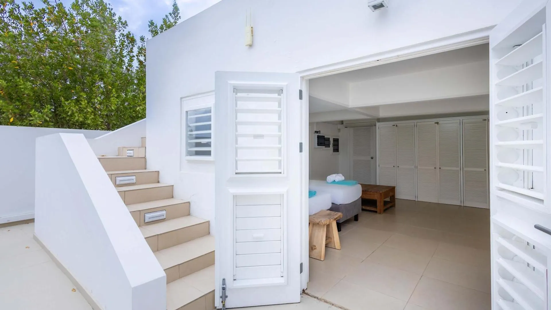 Tropical Luxury & Private Beach - La Villa Blanca 빌렘스타트 퀴라소