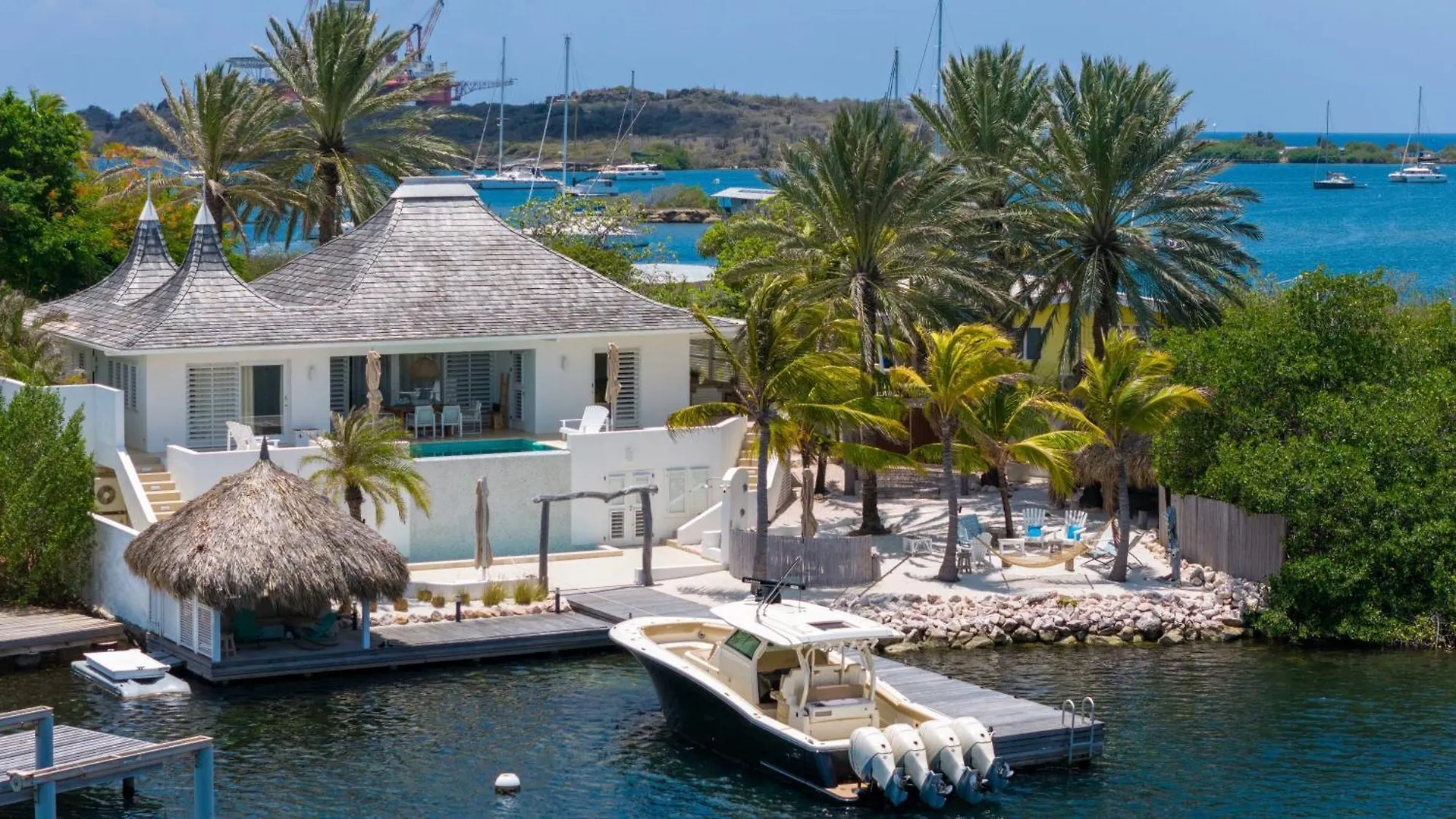 וילמסטאד Tropical Luxury & Private Beach - La Villa Blanca 0*,  קוראסאו